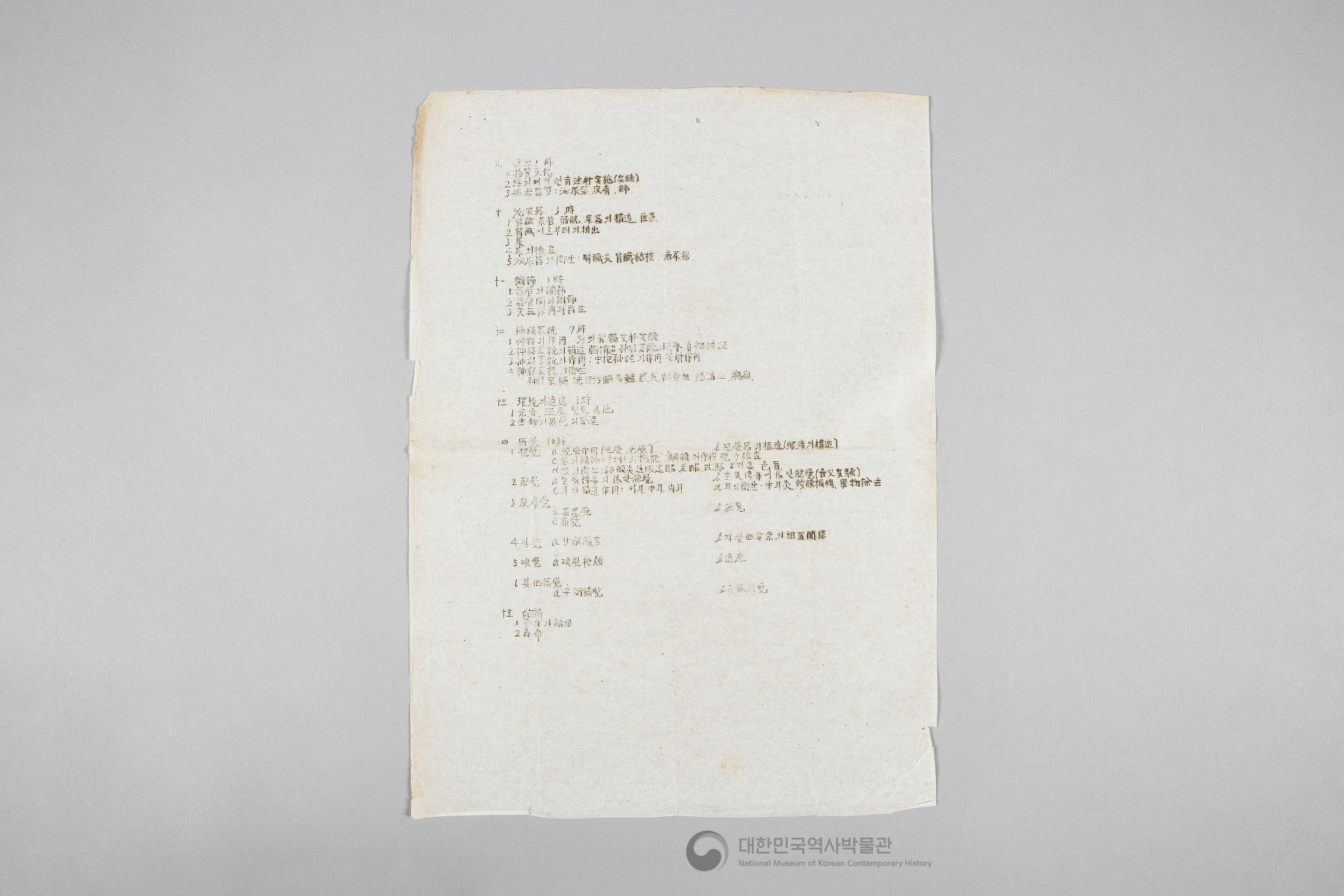 미군정청 학무국 자료 일괄