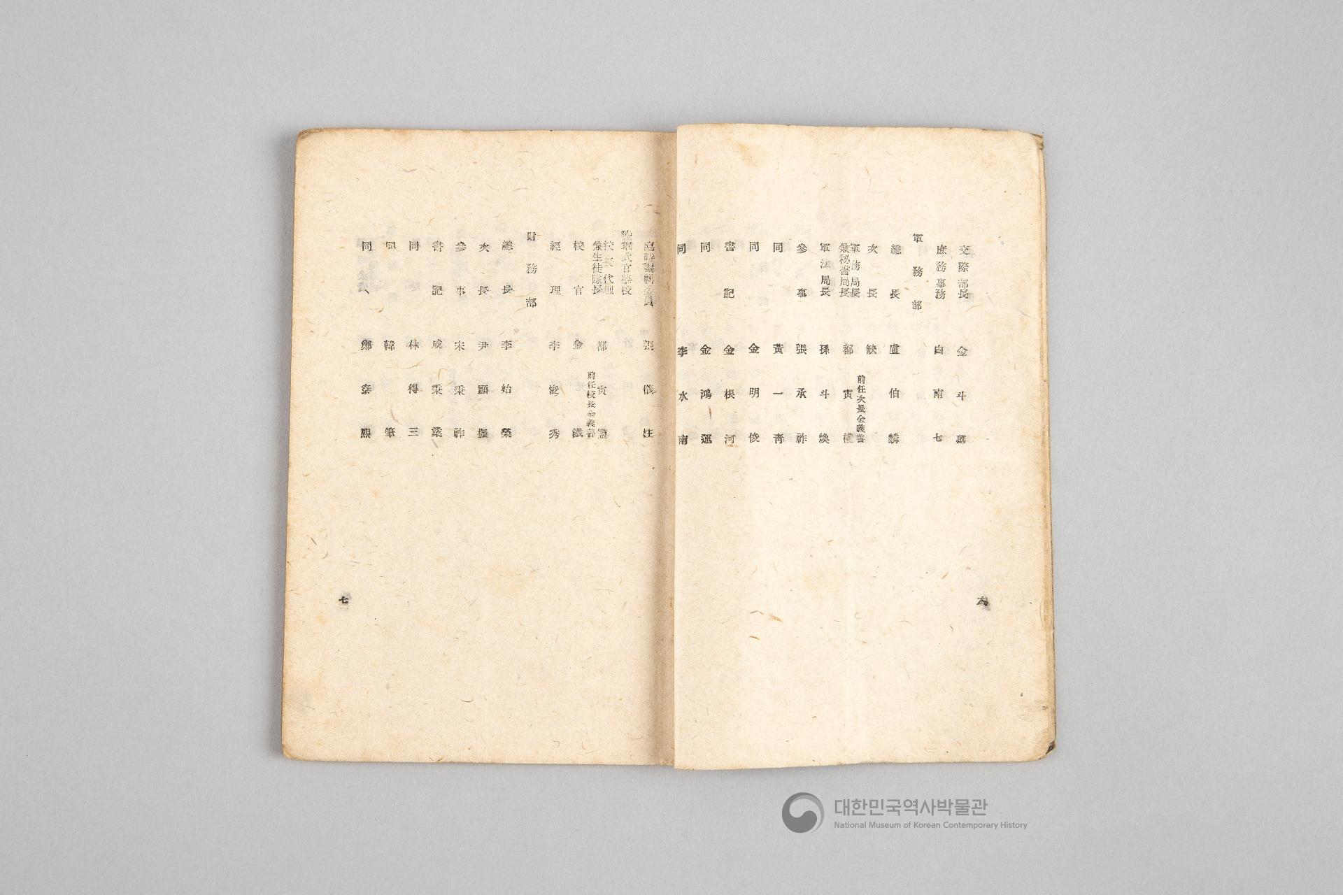 대한민국 임시 정부의 내용