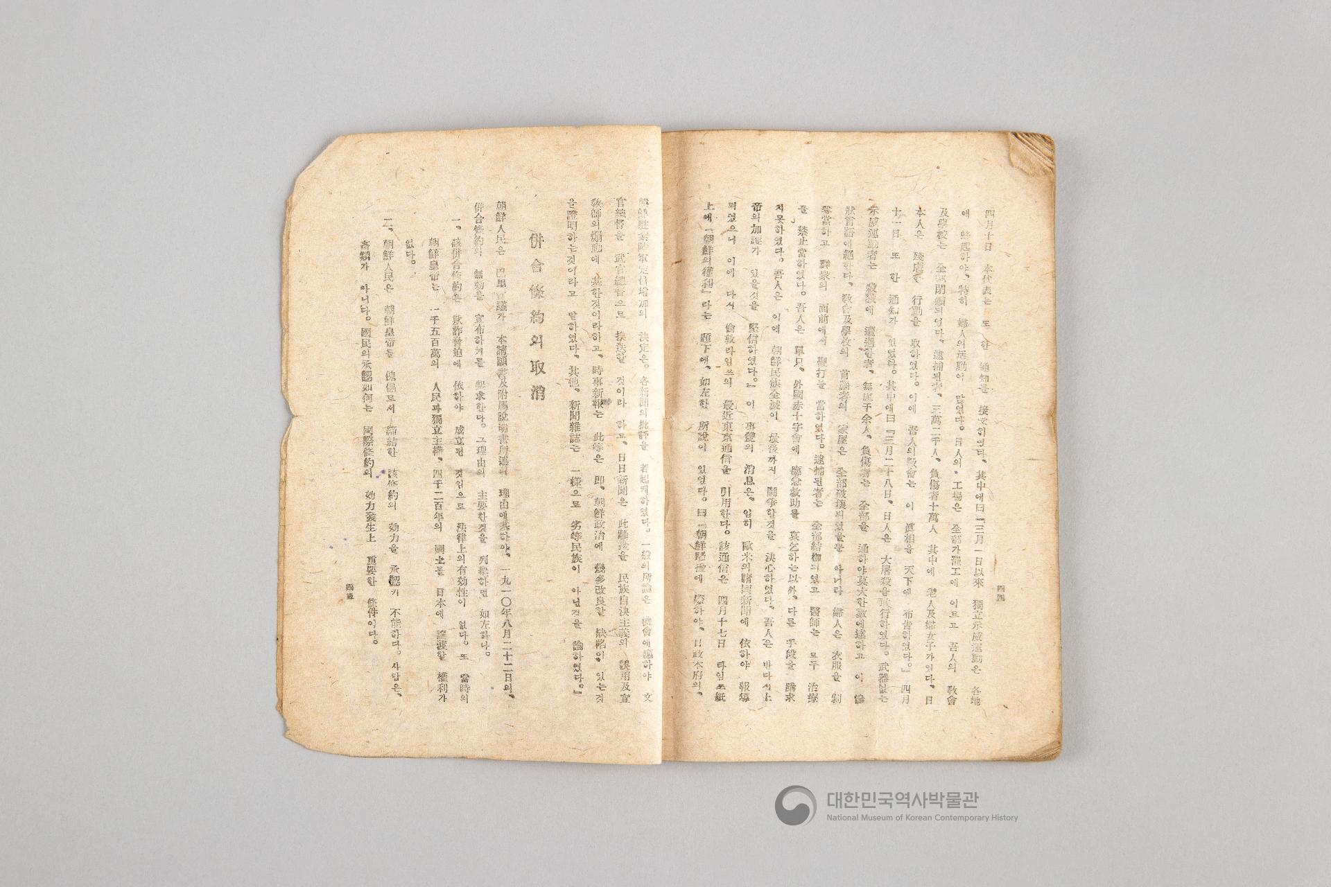 대한민국 임시 정부의 내용