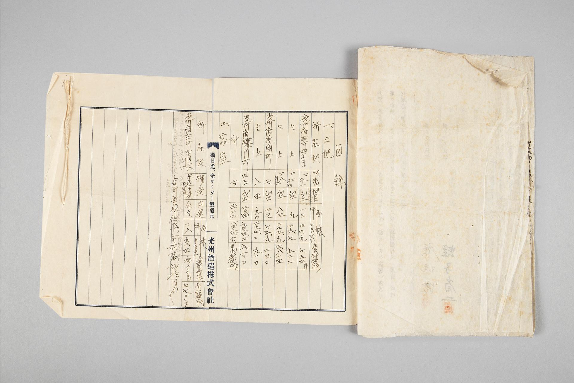 미군정청재산이전 포고문